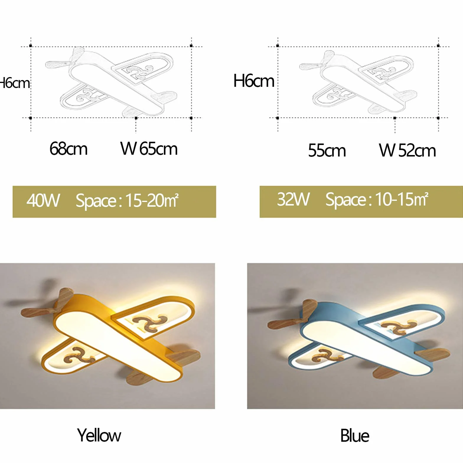 Lampa sufitowa LED do pokoju dziecięcego, samolot, nowoczesna, ściemniana, pilot zdalnego sterowania, żyrandol, oświetlenie dla chłopców i dziewczynek, do sypialni, salonu, gabinetu, jadalni