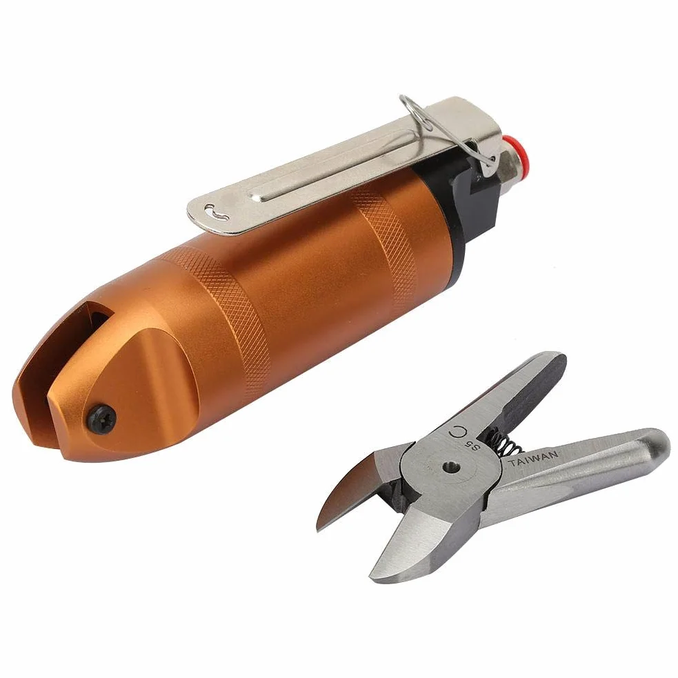 Zestaw szczypiec samozaciskowych DIY Professional Repair， Nożyczki pneumatyczne 1,6-2,6 mm Szczypce do cięcia po przekątnej Narzędzia pneumatyczne do cięcia tworzyw sztucznych, żelaza, miedzi, stali n