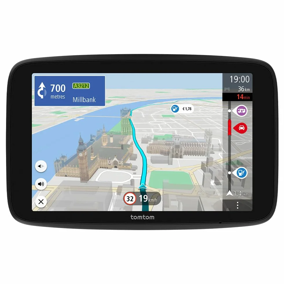 TomTom GO Camper Max 2. generacji 7″ nawigacja z mapami świata i TomTom Traffic
