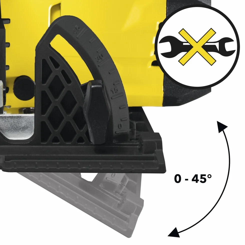 Trotec 4430000110 Przenośna okrągła sierra z akumulatorem 10-20 V PCSS