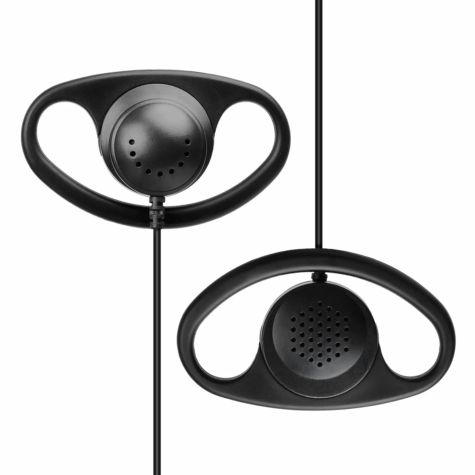 Słuchawki D-Shape PTT z Mikrofonem Kompatybilne z Motorola DP3400 DP3600 DP4400 DP4600 DP4800
