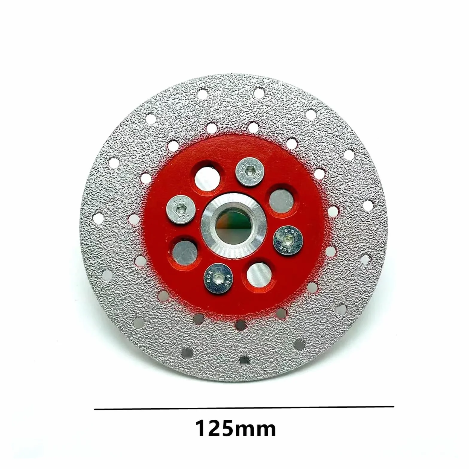 Tarcze tnące M14 Lutowana próżniowo diamentowa tarcza szlifierska do szlifierki kątowej Tarcza tnąca do marmuru, betonu, płytek ceramicznych(125mm)