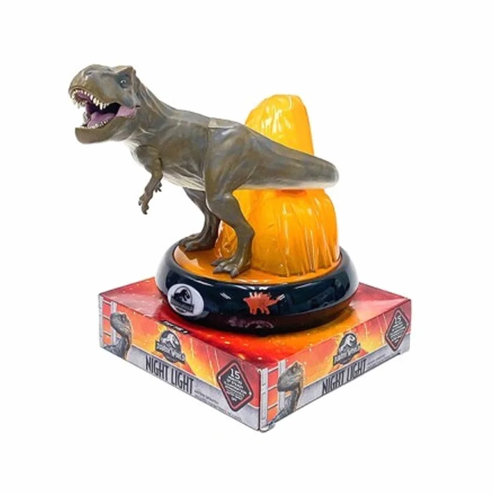Kids Licensing KL86518 Jurassic World lampa, nadruk zwierzęcy, wielokolorowa