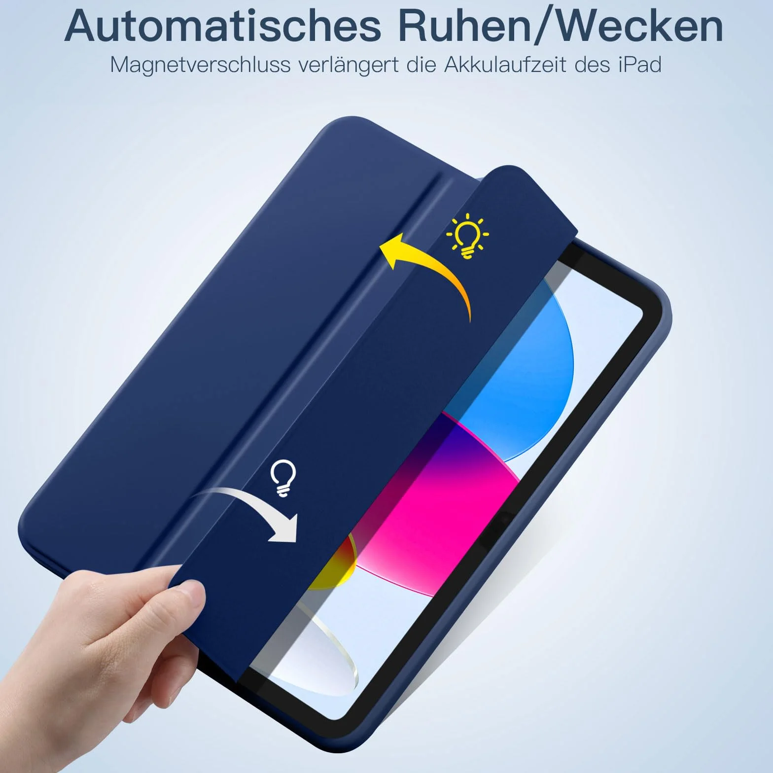 drivego Okładka na iPad 10. generacji 2022, Obudowa, ochrona tabletki podczas transportu, przenoszenie tabletki