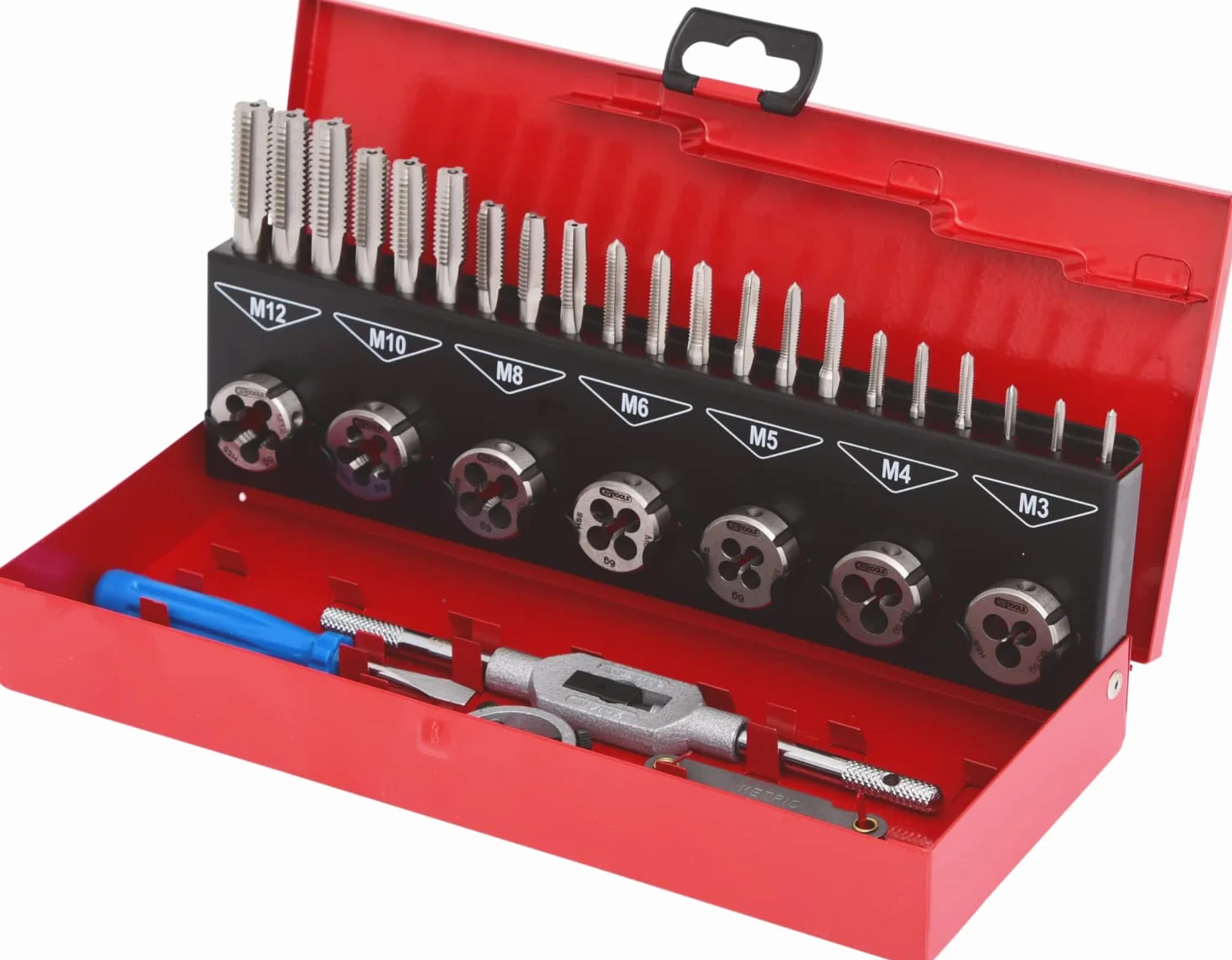 KS Tools 331.0632 HSS Zestaw gwintowników w opak przemysl32-szt