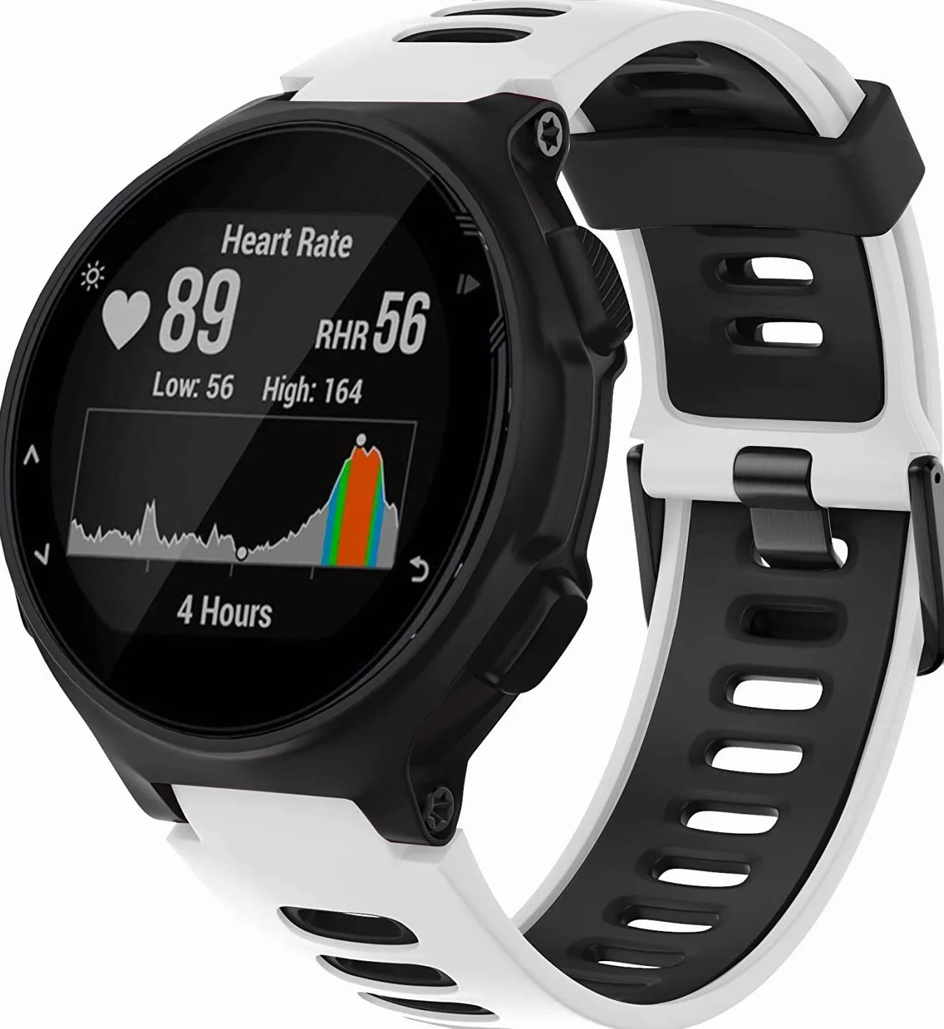 NotoCity Kompatybilny z paskiem Forerunner 230/235/620/630/735XT Regulowany pasek zastępczy oddychający sportowy tracker fitness do bransoletki Forerunner..