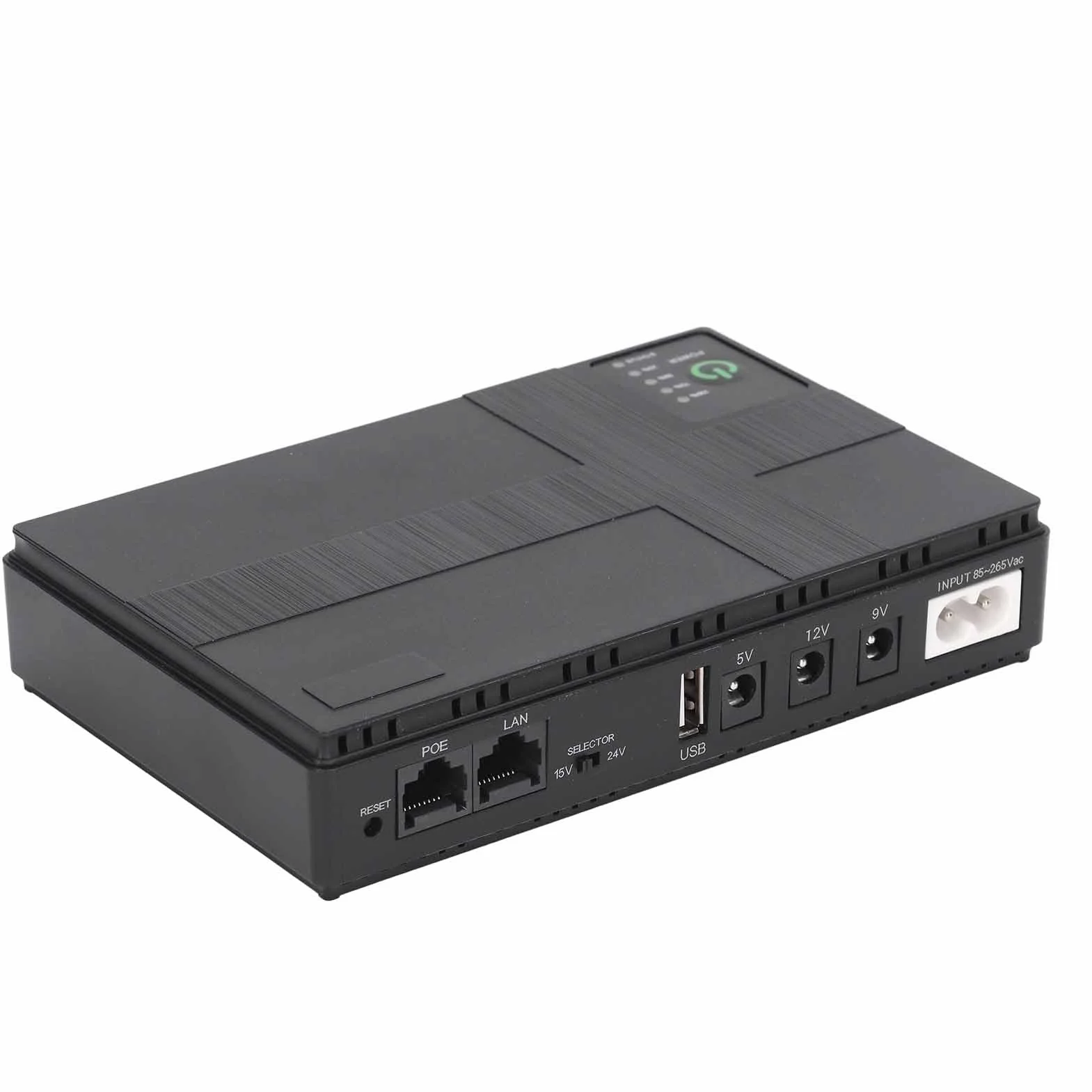 Mini UPS Battery Backup 10400mAh 18Wh DC 12V 9V 5V 2A do routera