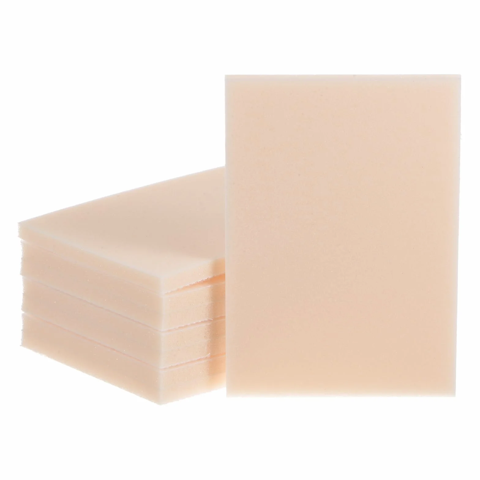 QUARKZMAN 8 sztuk gąbki szlifierskiej 4" x 2-3/4" gąbka szlifierska Pad 800-1000 ziarnistość gąbka do ręcznego szlifowania arkuszy na mokro i sucho, papier ścierny do modelu suchej zabudowy, beżowe