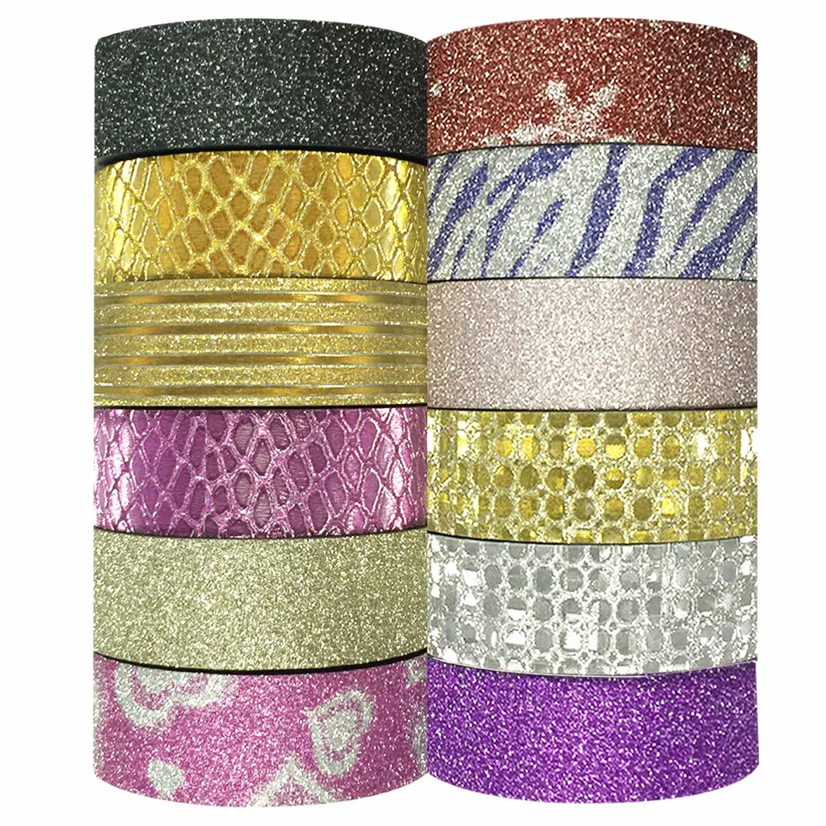 Allydrew Washi Tapes dekoracyjne taśmy maskujące, zestaw 12 sztuk, ADSET42