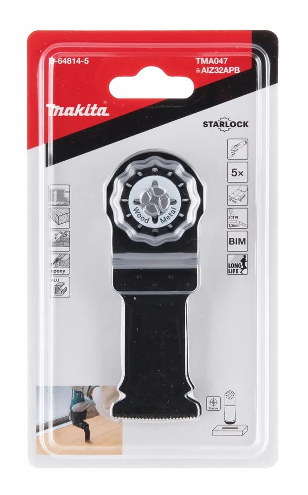Makita B-64814-5 brzeszczot piły, czarny