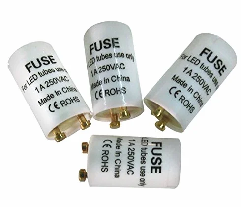ShuoHui 4 x mostek rozruchowy do lamp LED T8, rozrusznik, mostek, świetlówka LED