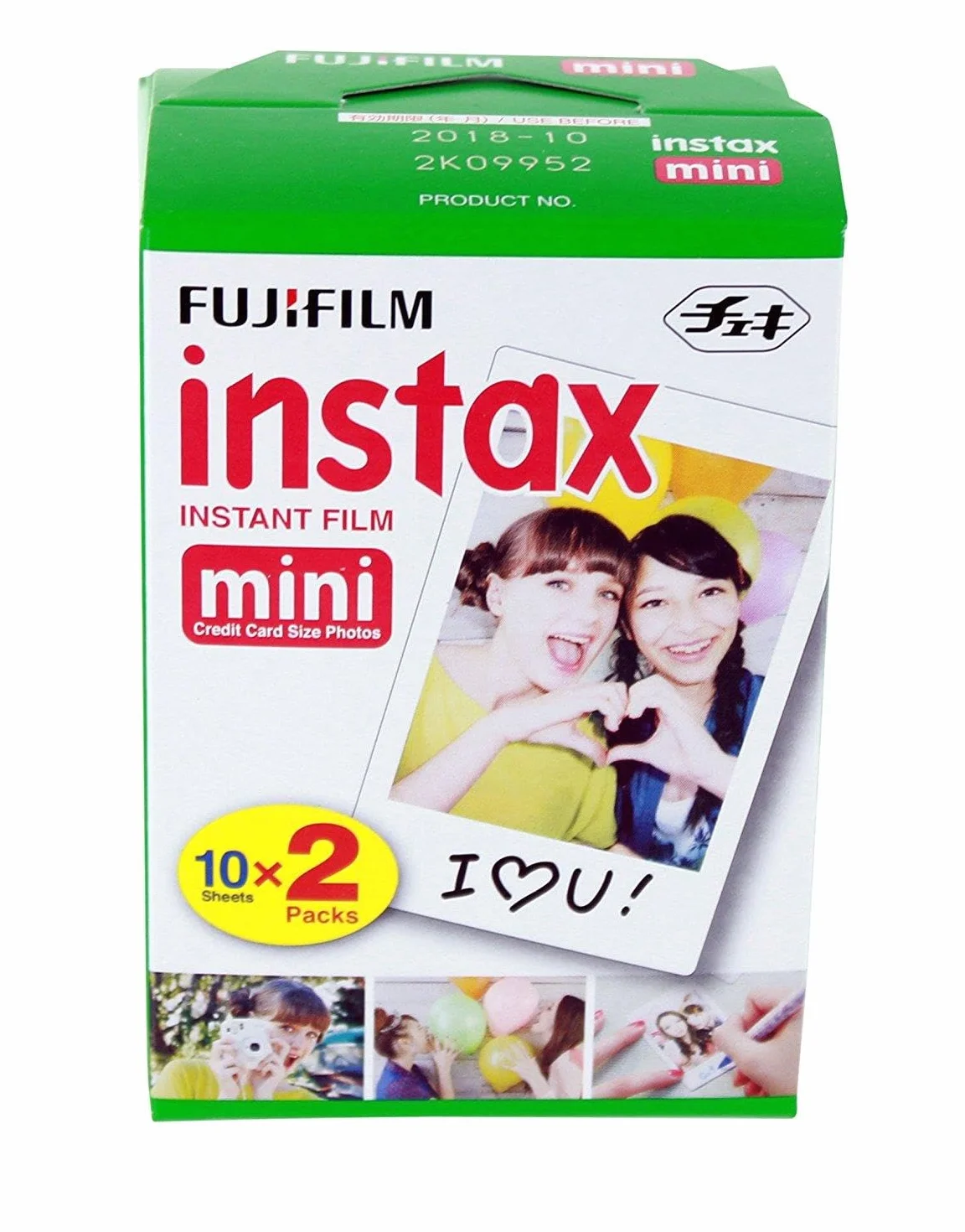 Fujifilm Instax Mini Film Zestaw, 60 Sztuk