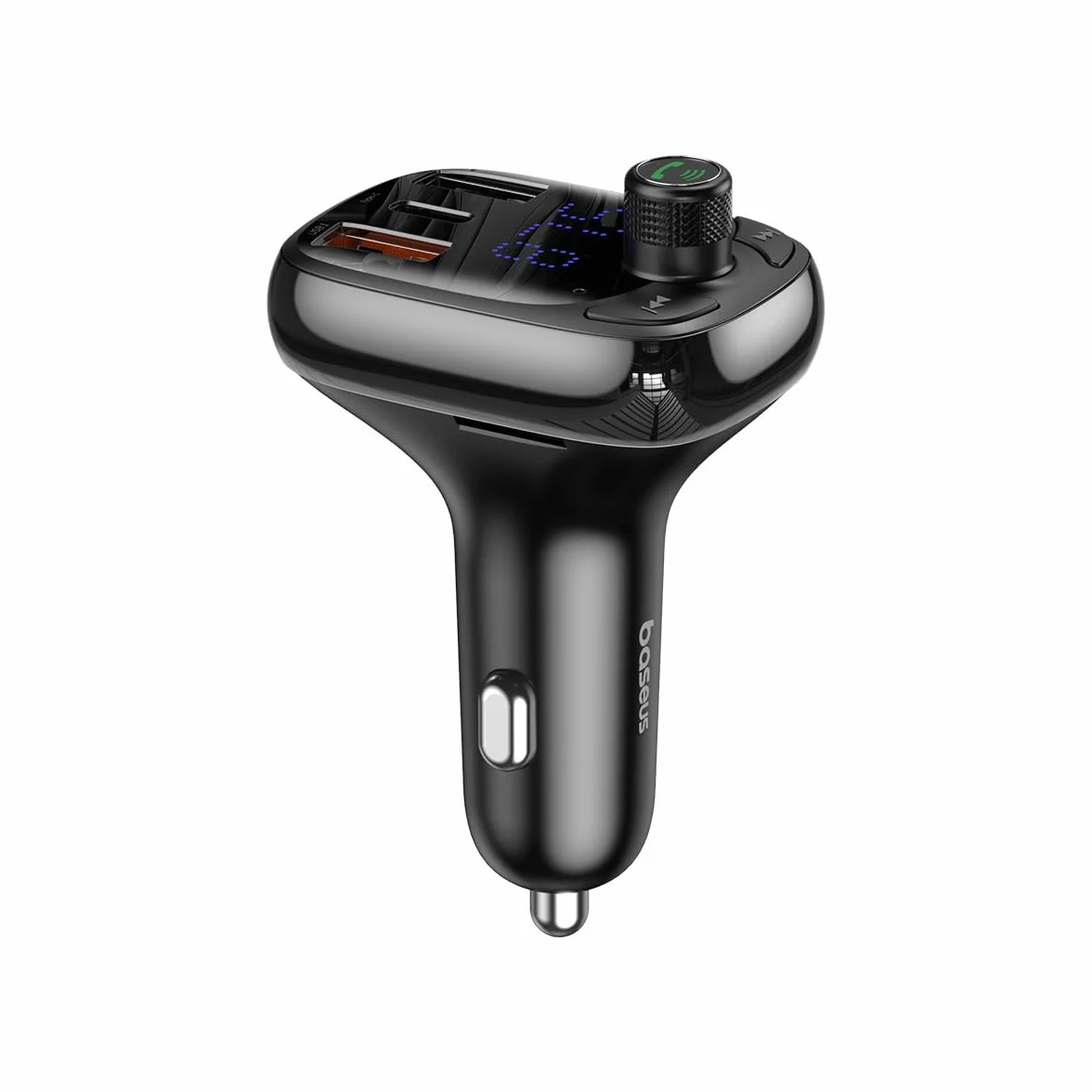 Baseus Car Bluetooth MP3 Player T Shaped S-13 Black OS