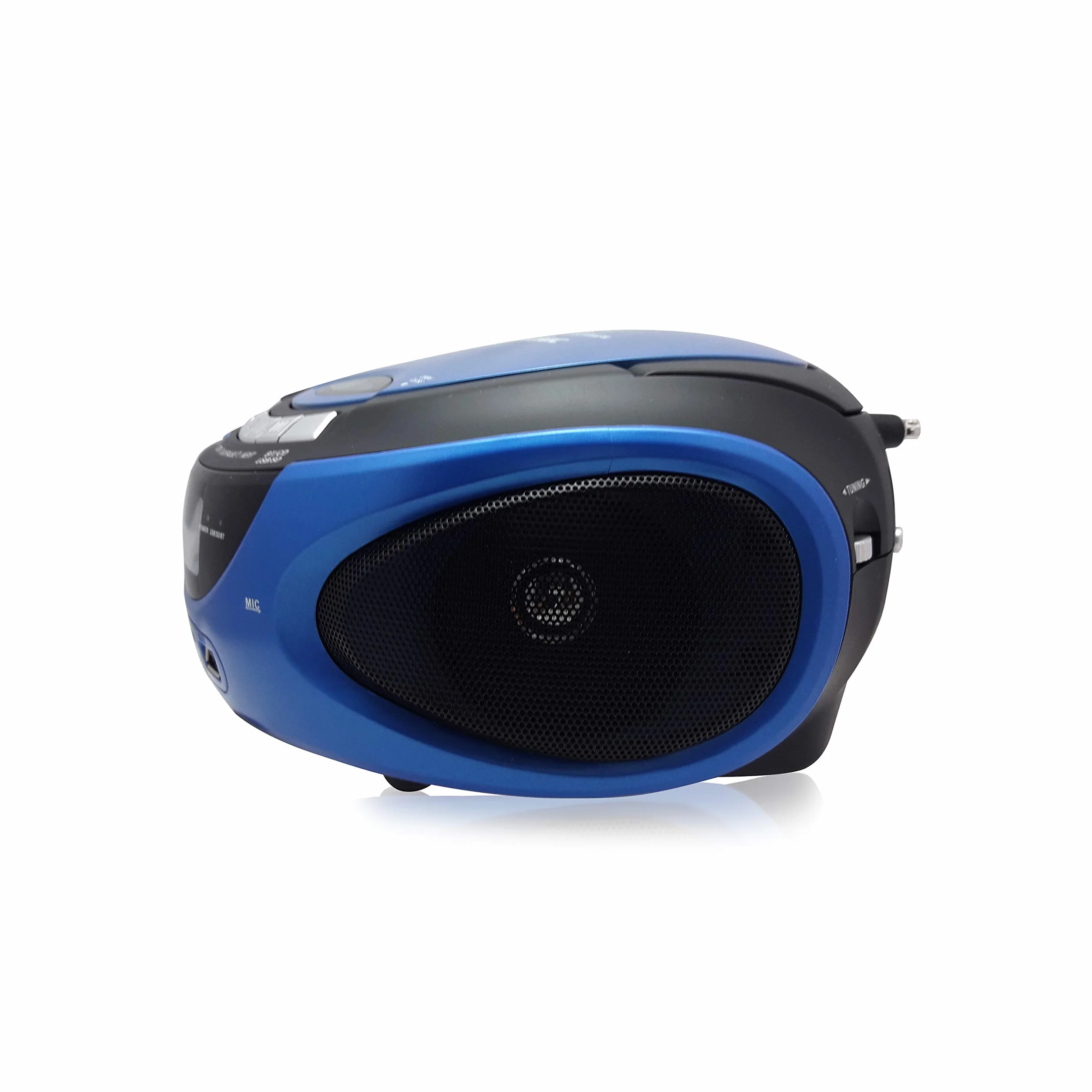 Metronic przenośne radio CD Bluetooth MP3 USB/SD/MMC 2x1W niebieskie