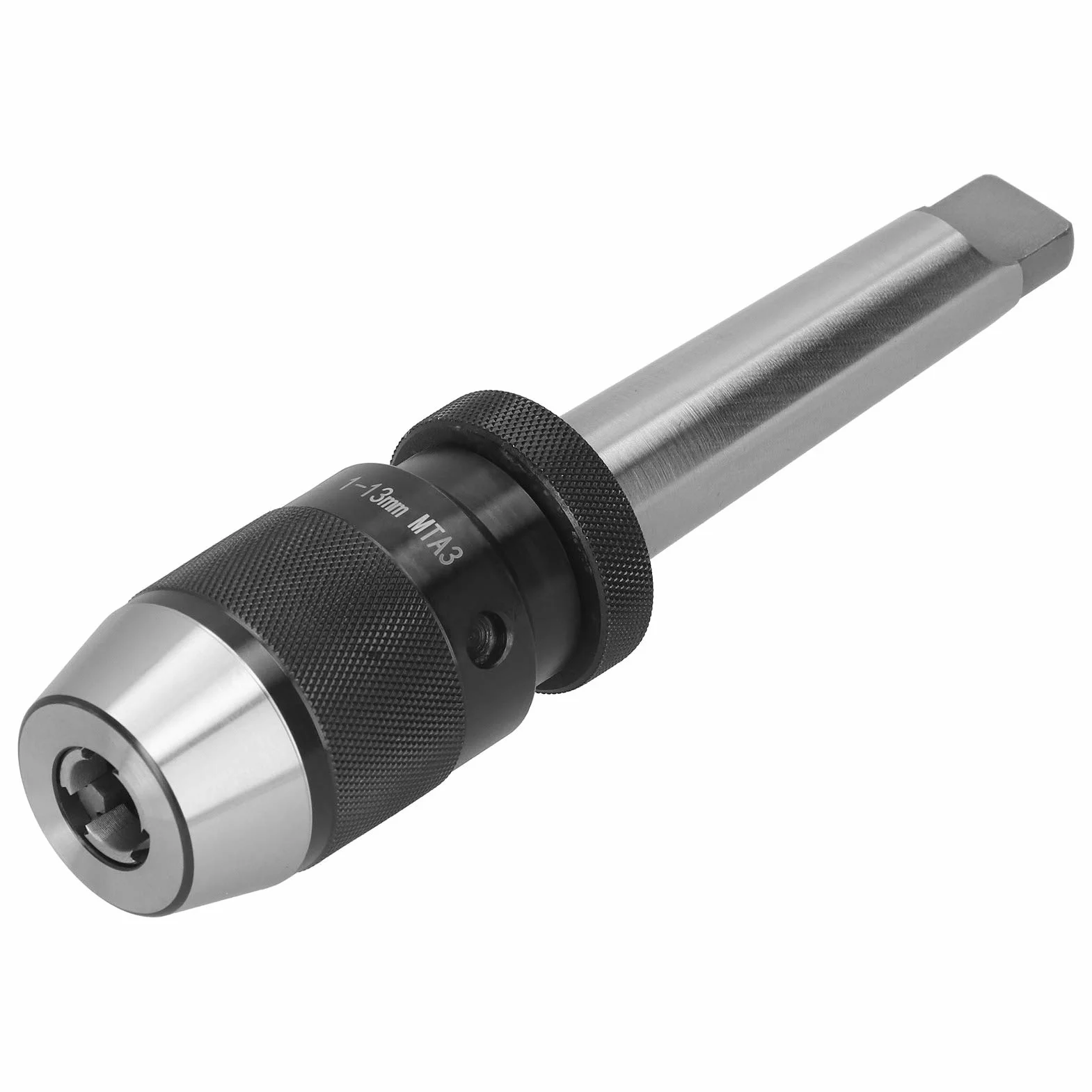 1-13 mm MTA3 uchwyt wiertarski, samozaciskowy, prosty chwyt, jednoczęściowy, zintegrowany uchwyt do wiertarki elektrycznej o wysokiej dokładności zaciskania i wyjściu skrętnego