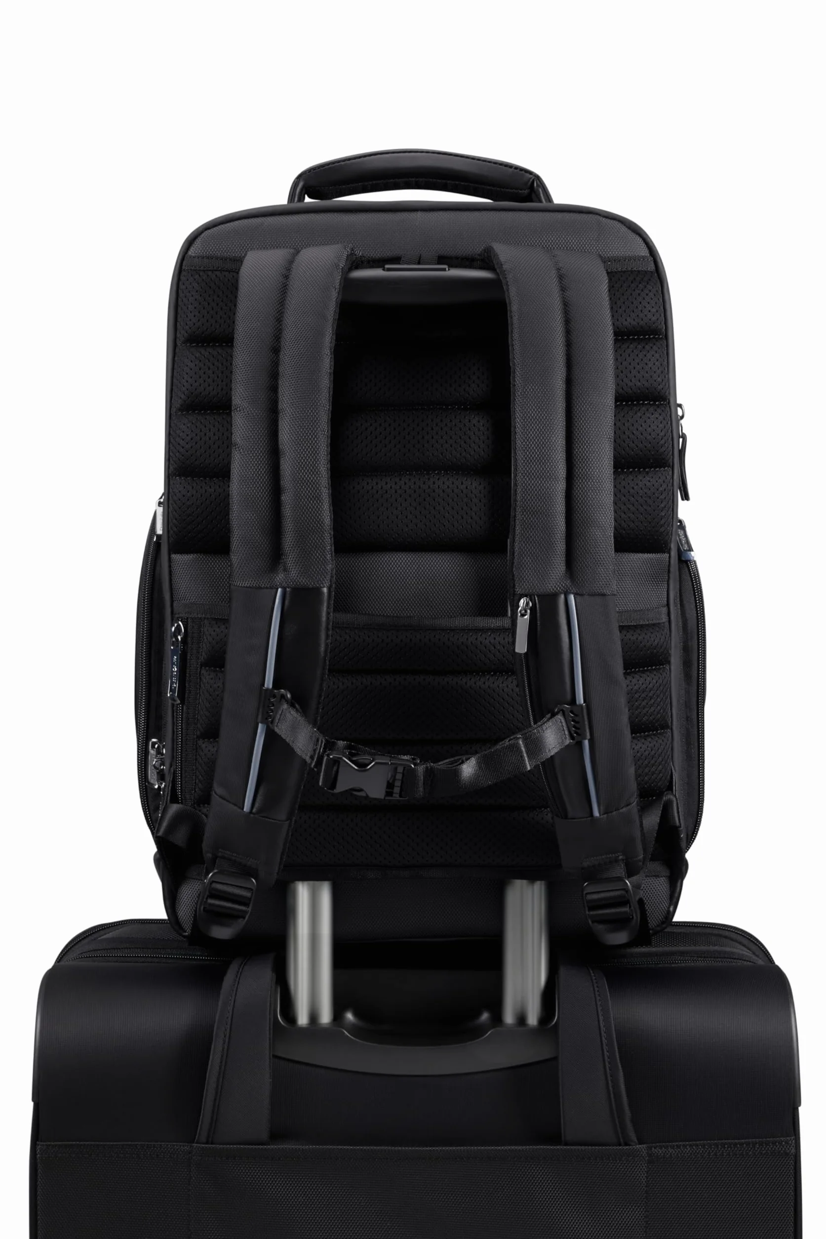 Samsonite Spectrolite 3.0 - Plecak na Laptopa 17.3" (46 cm) – Plecak Biznesowy i Szkolny z Inteligentnymi Funkcjami, Ergonomiczny, Praktyczny Uklad Wewnetrzny - 26.5/30.5L - Czarny