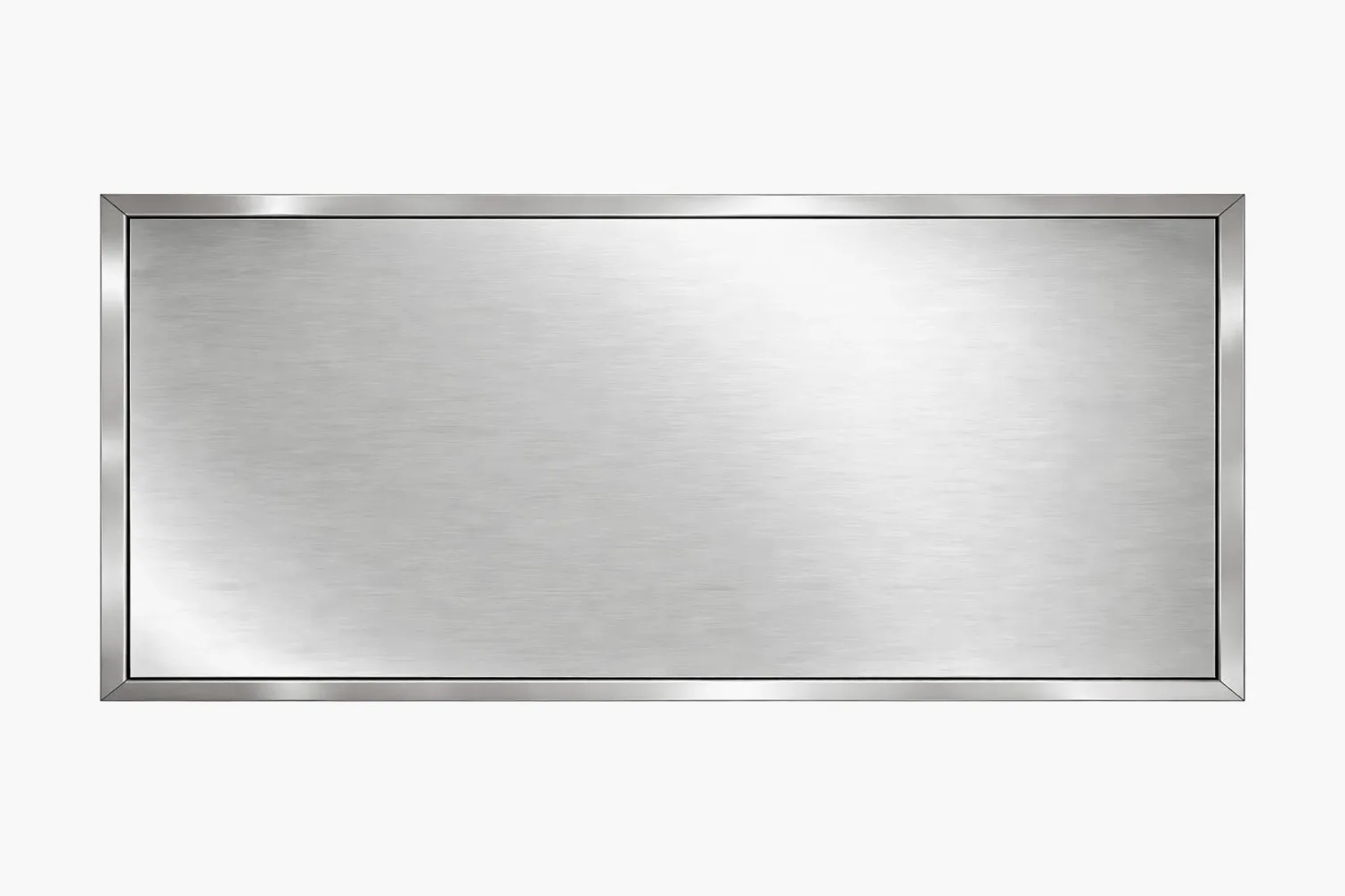 TMALASER Drzwi rewizyjne metalowe 90 x 60 cm stal nierdzewna – klapa rewizyjna Inox 900 x 600 mm push to open/Klick-Klack - drzwi inspekcyjne do ścian karton-gips