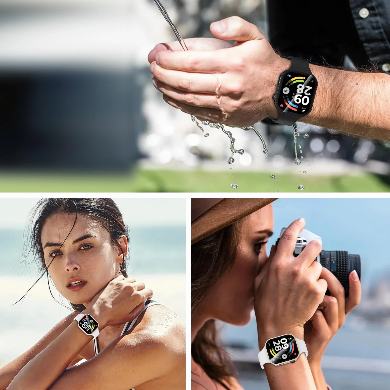 Etui ochronne z folią Xiaomi Redmi Watch 6 5 sztuk Hianjoo