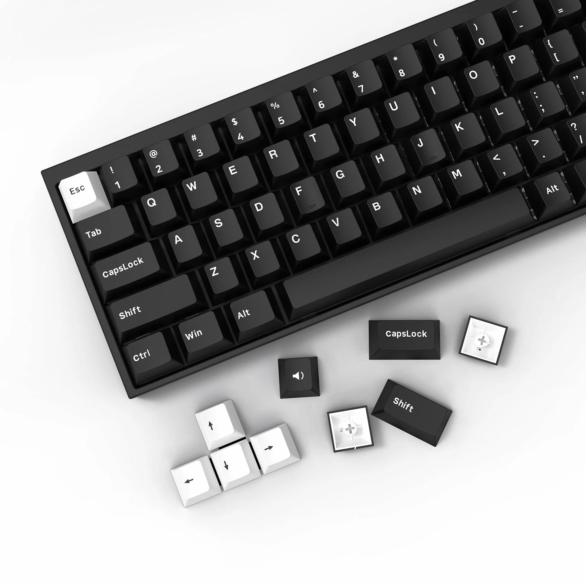 Double Shot PBT Custom Keycap Set 168 klawiszy Cherry Profile do Cherry Gateron MX klawiatura mechaniczna