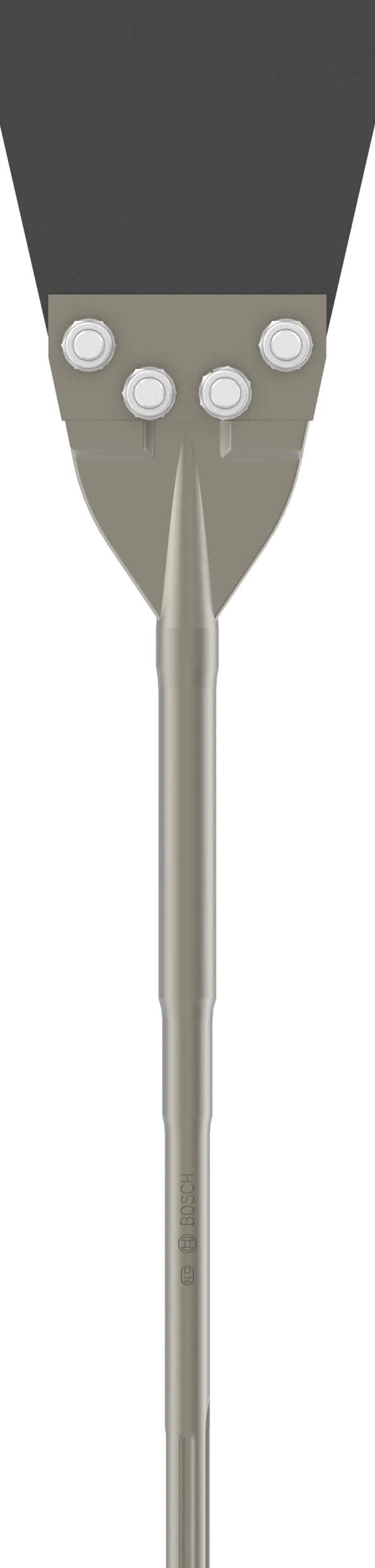 Bosch 1 x PRO SDS max skrobak do podłóg (do płytek, płytek, Ø mm, profesjonalne akcesoria do młotowiertarki, rozdrabniacz)