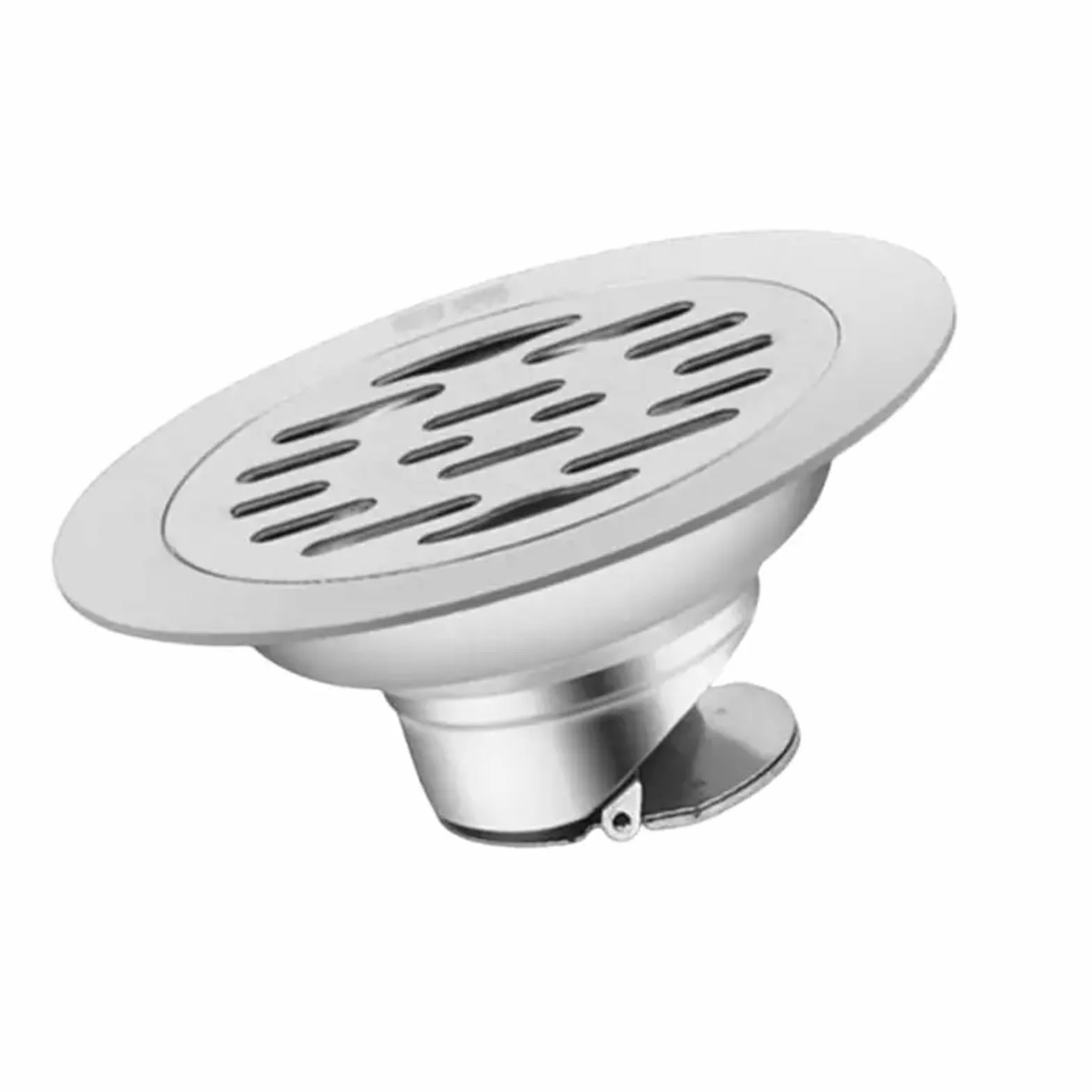 2 szt. Okrągły odpływ podłogowy prysznica Sitko ze stali nierdzewnej(Deep Water Seal Dual)