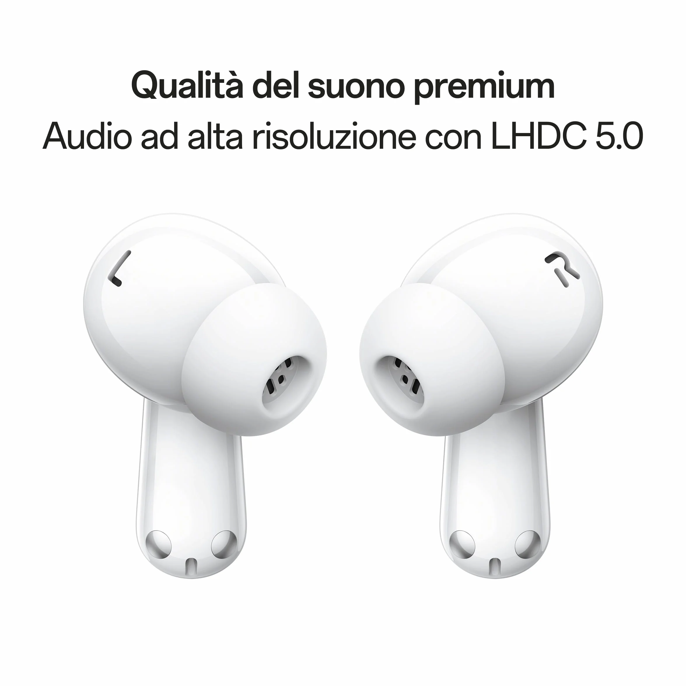 OPPO Enco Air4 Pro True Wireless, 44 h, sterownik 12,4 mm, Bluetooth 5.4, redukcja szumów AI, IP55, biały