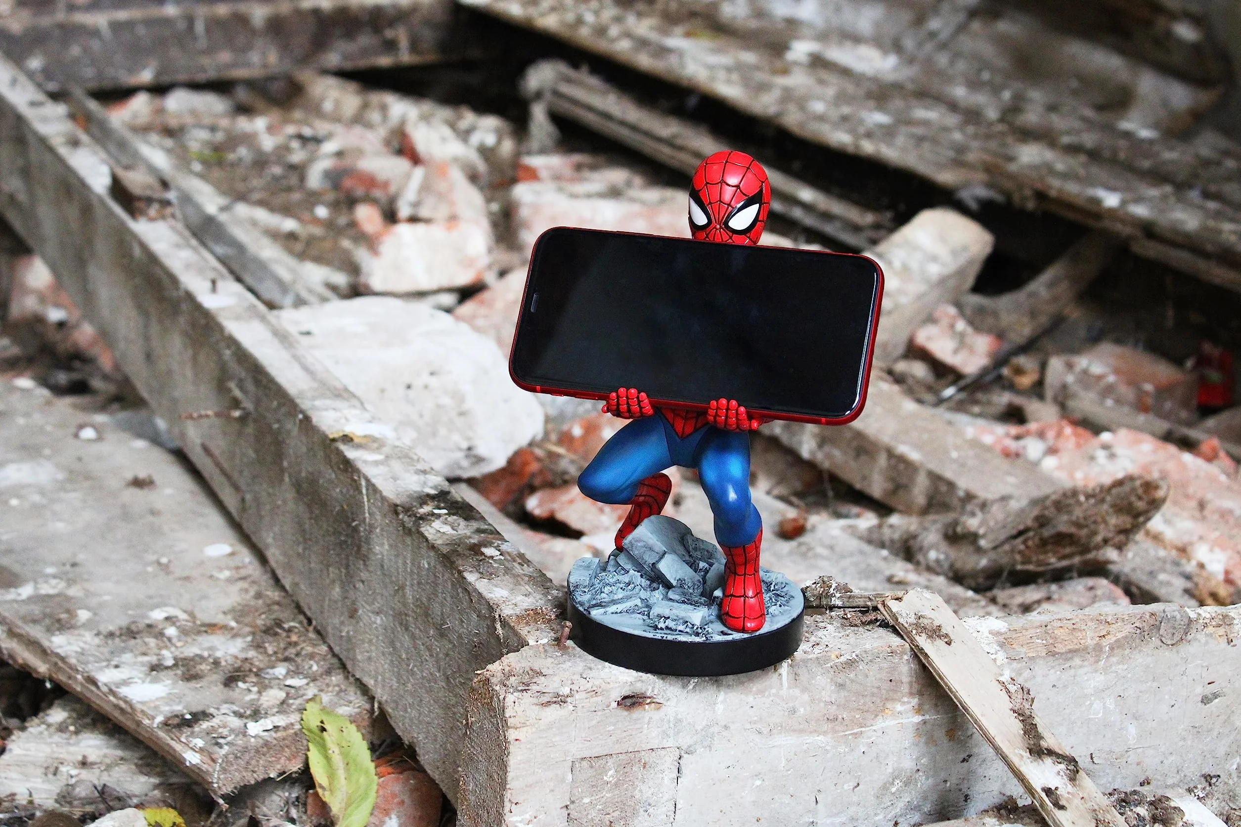 Cable Guys Marvel Spiderman Gaming Accessories Holder Phone Holder for Xbox PlayStation Nintendo Switch