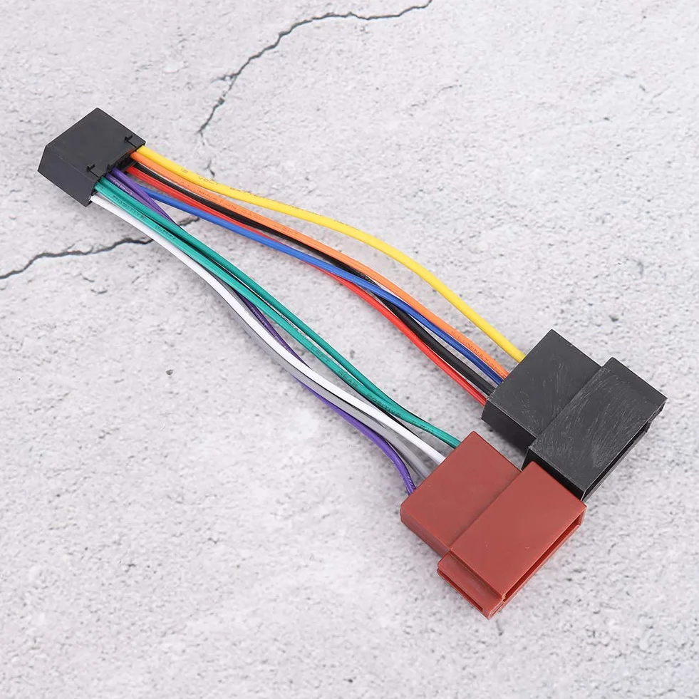 Adapter Kabla 16 Pin ISO do Radia Samochodowego Stereo Złącze Wiązka