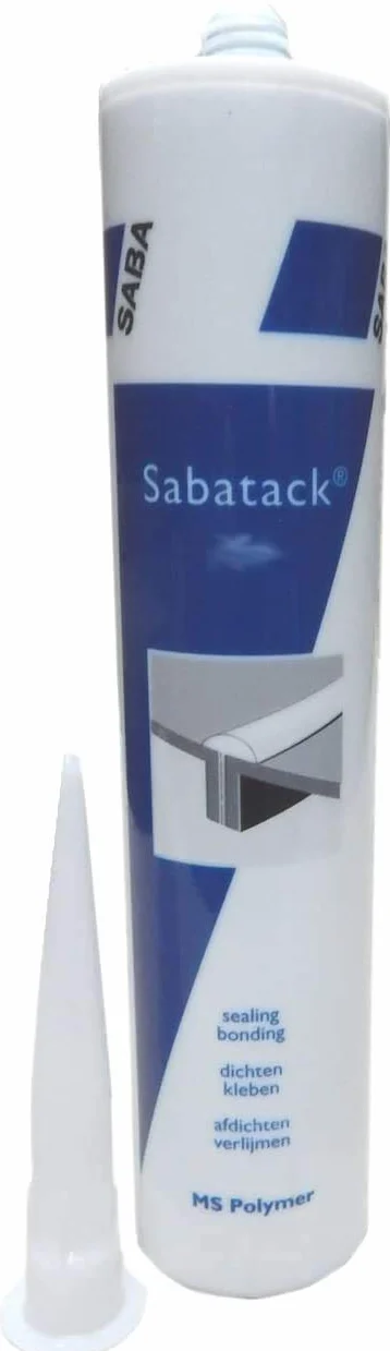 SAUSTARK Sabatack® 750 XL MS klej budowlany do montażu polimerowy masa uszczelniająca 290 ml czarny RAL 9011