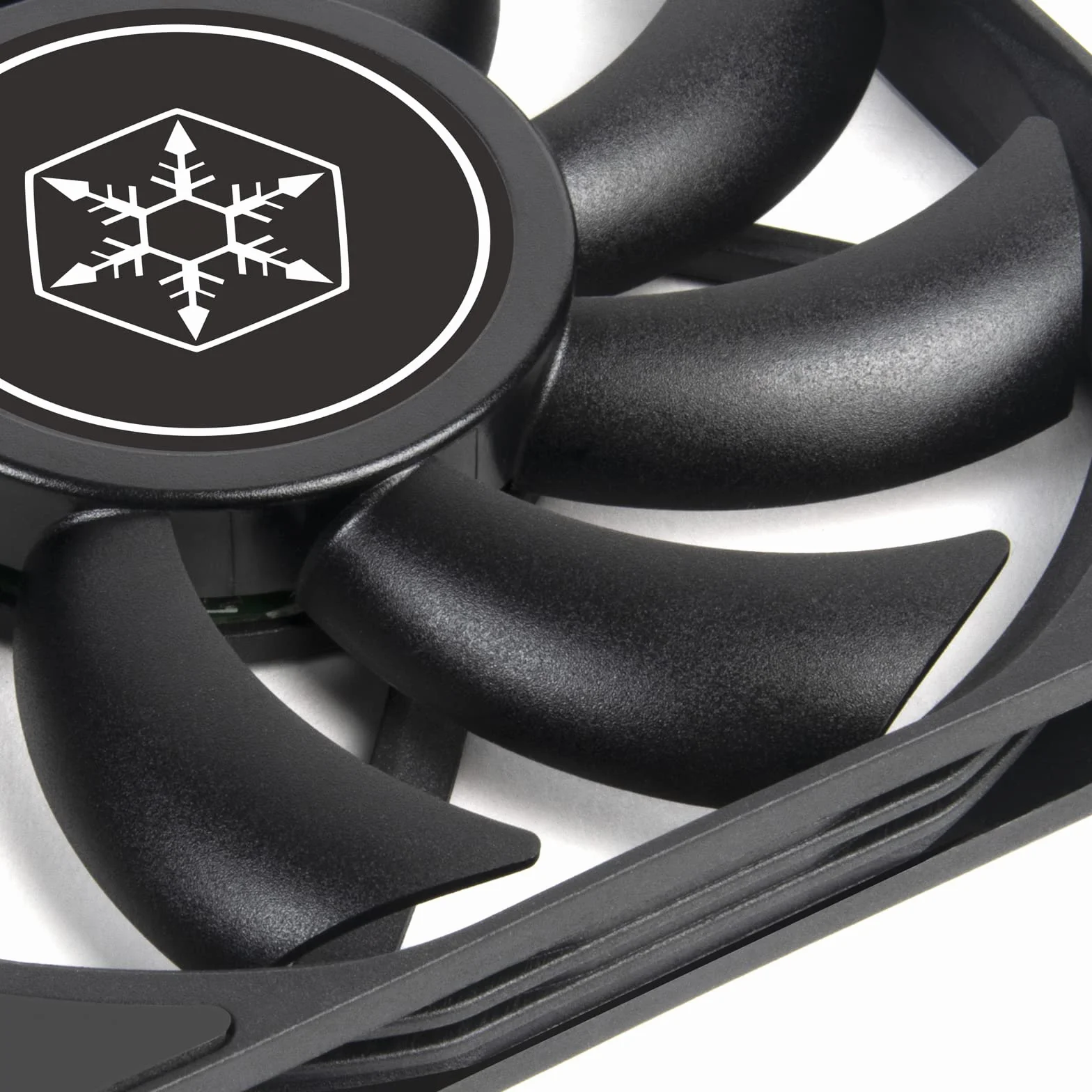 SilverStone Technology Air Slimmer 120 Enhanced Performance Slim Fan 120 mm PWM SST-AS120B czarny