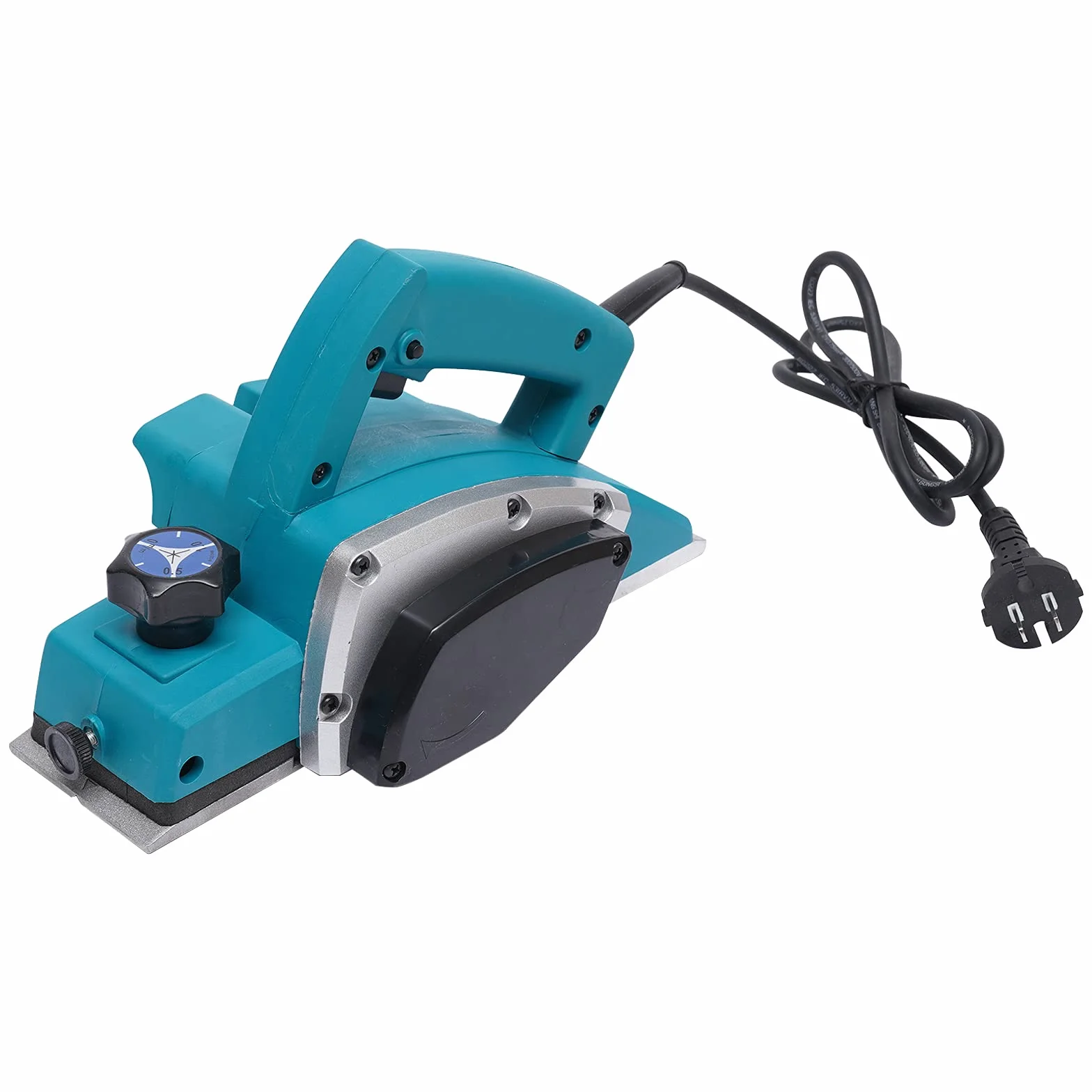 Elektryczna strugarka do drewna, 1680 W, głębokość cięcia 2 mm, szerokość strugania 82 mm, przełącznik blokujący, strug do drewna dla profesjonalnych lub ogólnych pracowników stolarskich, artystów i
