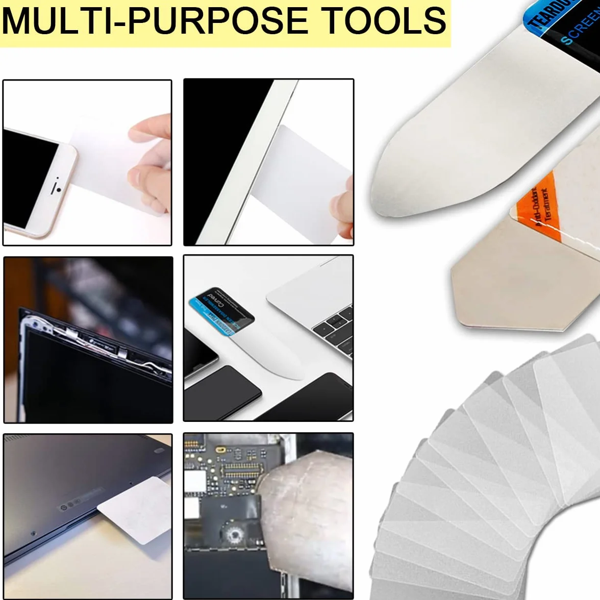 Profesjonalny spudger ze stali nierdzewnej 0,1 mm do naprawy LCD Samsung iPad laptop