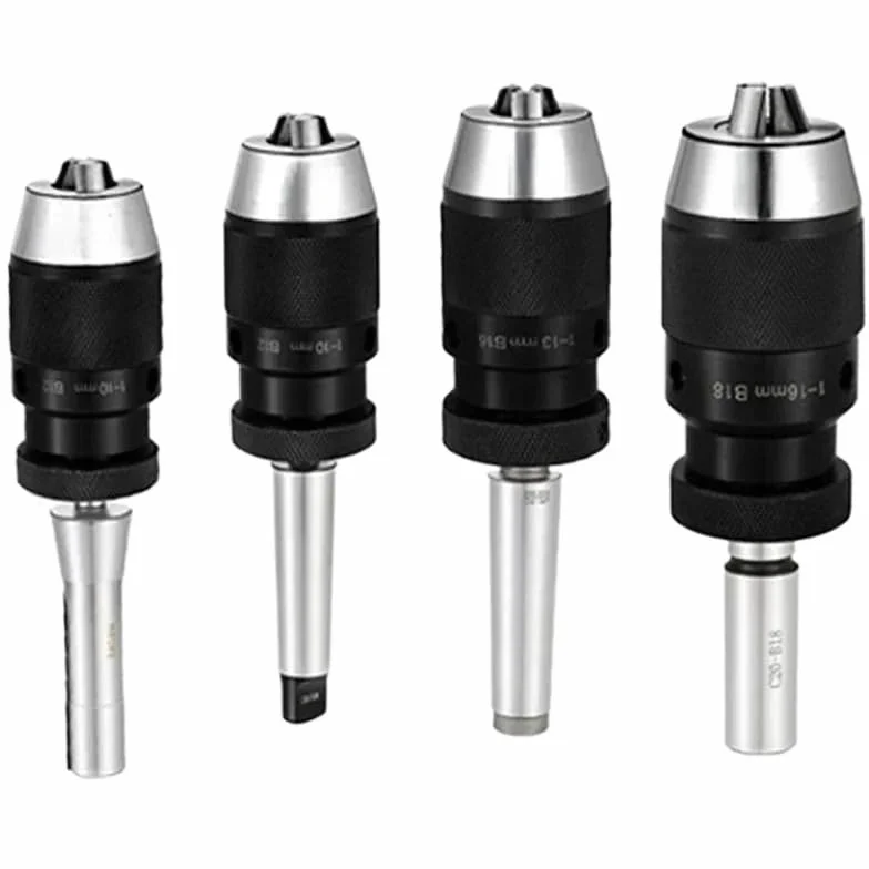 1 szt. samozaciskowy uchwyt wiertarski B10 B12 B16 B18 B22 do MT1 MT2 MT3 MT4 C20 R8 Morse(R8-B18 (1-16mm) M12)