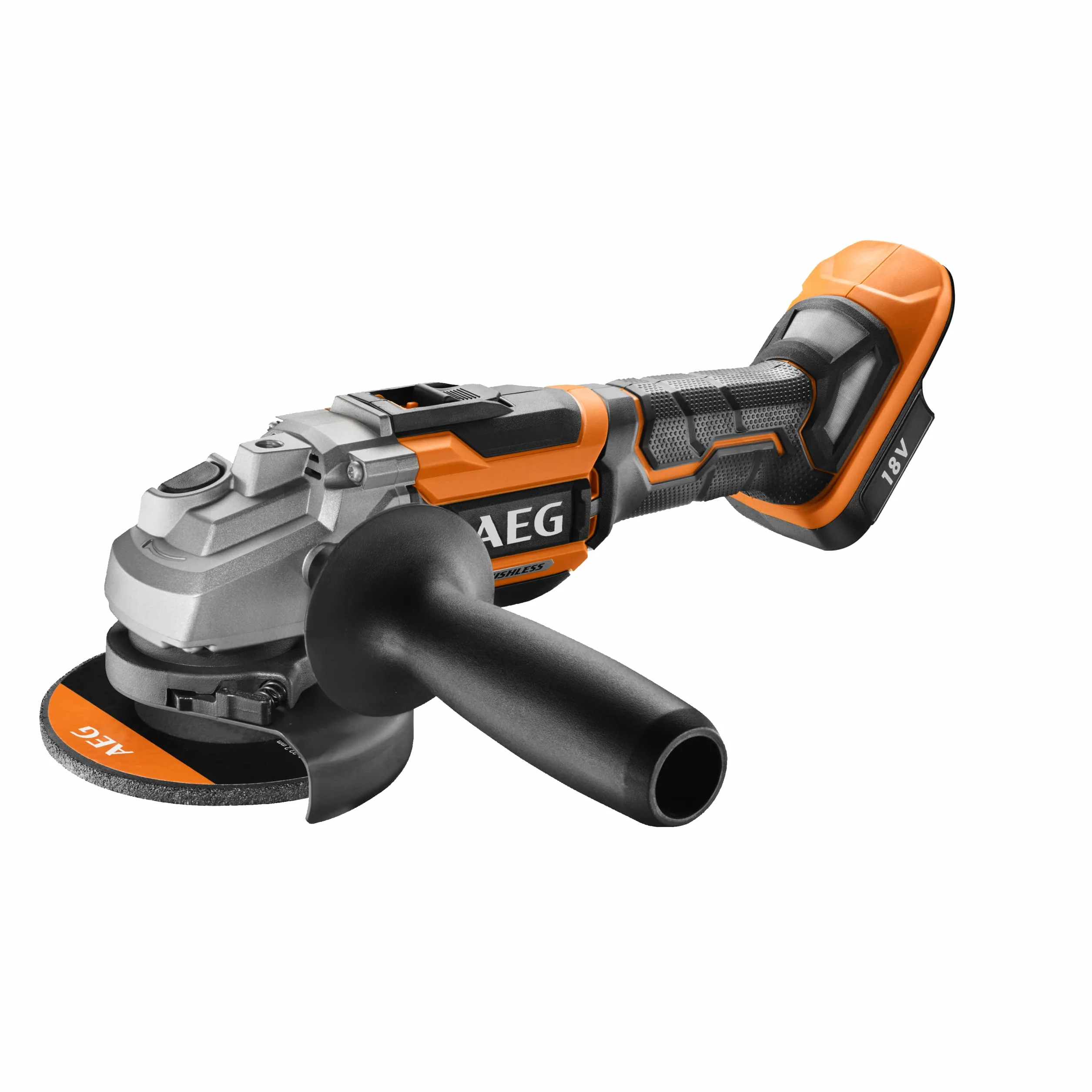 AEG - Duo bezszczotkowe: Bezszczotkowa wiertarka udarowa, bezszczotkowa szlifierka 125 mm, 2 baty. Ładowarka 5,0Ah, duża torba transportowa