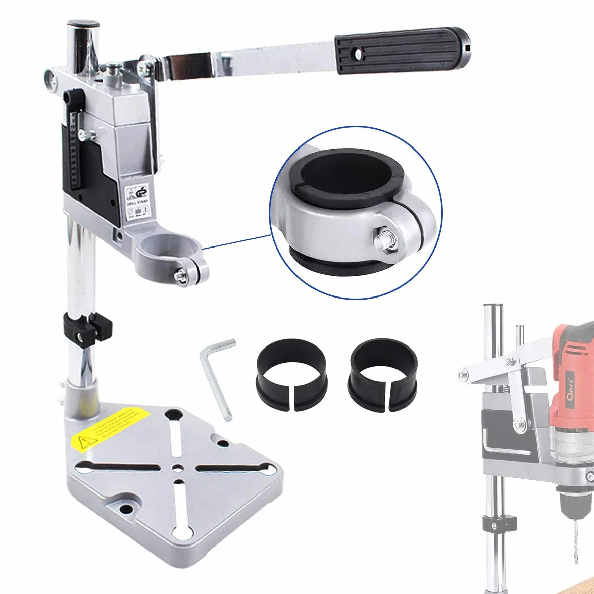 Workbench Repair Tool stojak do wiertarek elektrycznych, bardziej stabilny i precyzyjny do stałych prac DIY, obróbki drewna, napraw domowych i innych ręcznych wiertarek elektrycznych