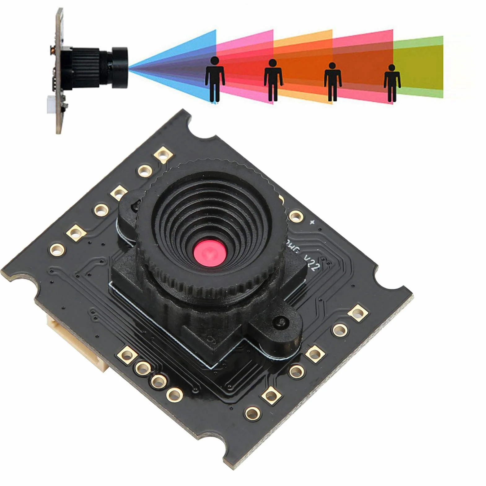 Moduł kamery HD USB HBV-W202012HD WinXP/Win7/Win8/Win10/OS X/Linux/Android