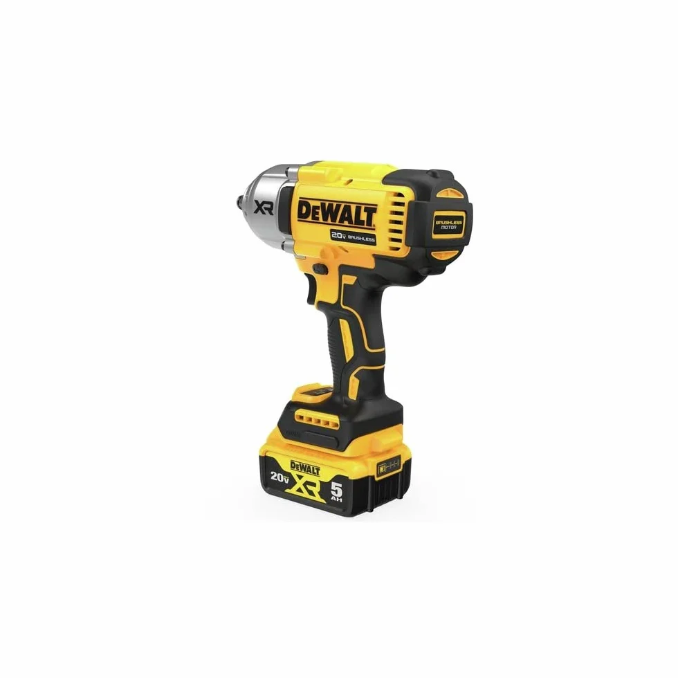 DEWALT 20 V MAX XR 1/2" klucz udarowy o wysokim momencie obrotowym z zestawem kowadła z pierścieniem wieprzowym (DCF900P2)