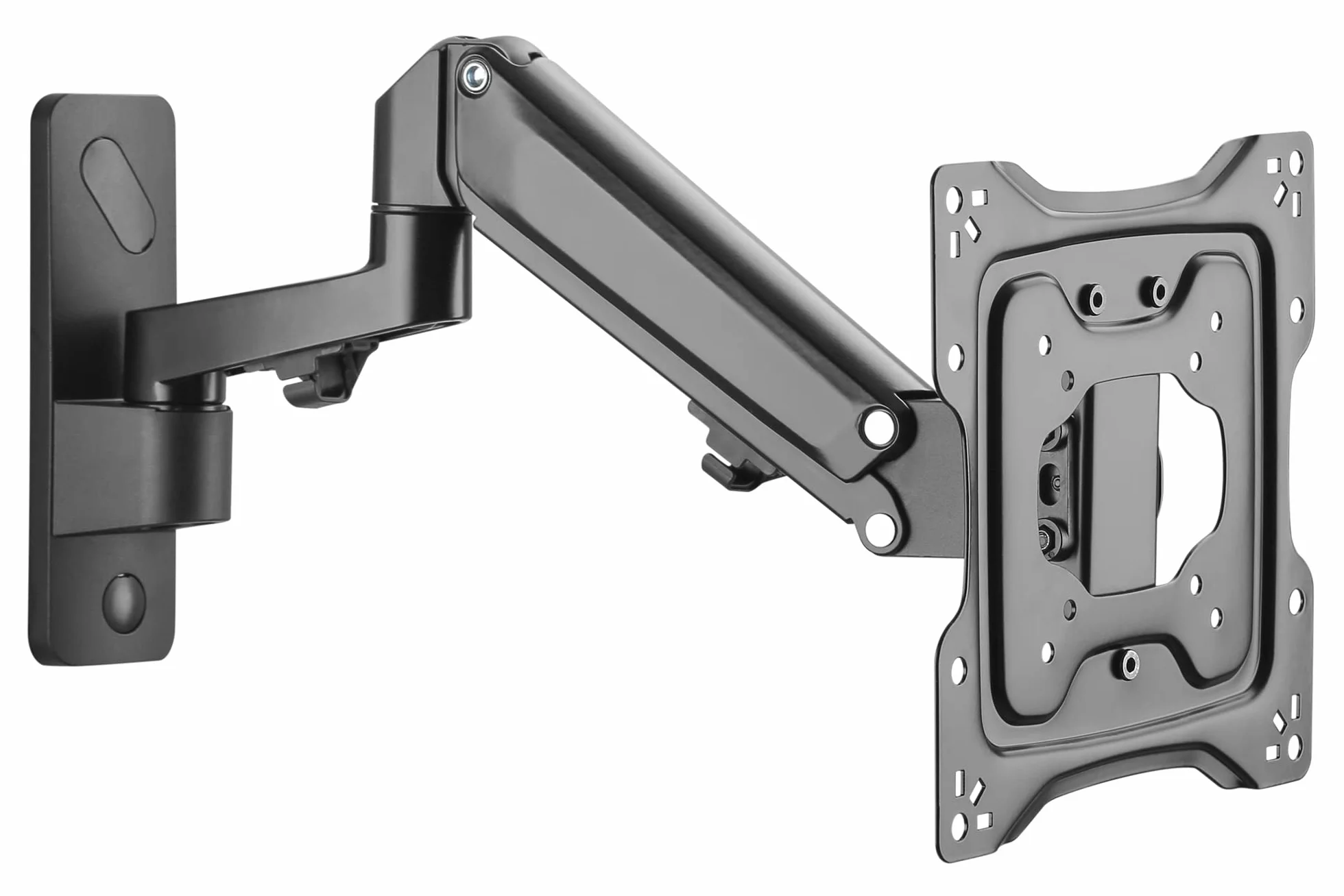 DIGITUS uchwyt ścienny do monitora ze sprężyną gazową 17-43" 23 kg VESA 75x75 100x100 czarny