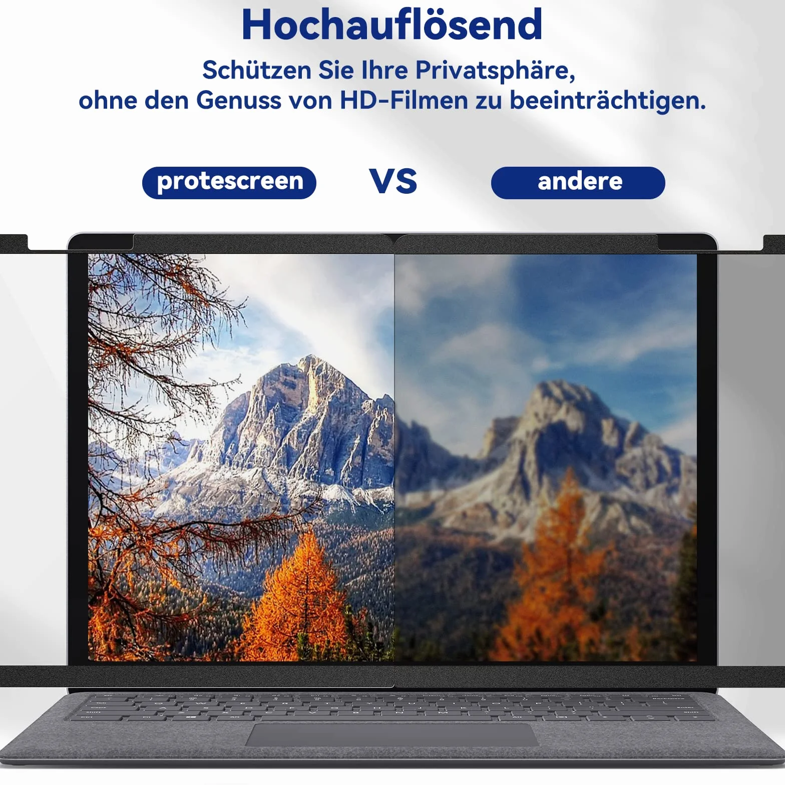 Magnetyczny filtr prywatyzujący do Microsoft Surface Laptop Studio 14,4", antyodblaskowy, ochrona prywatności