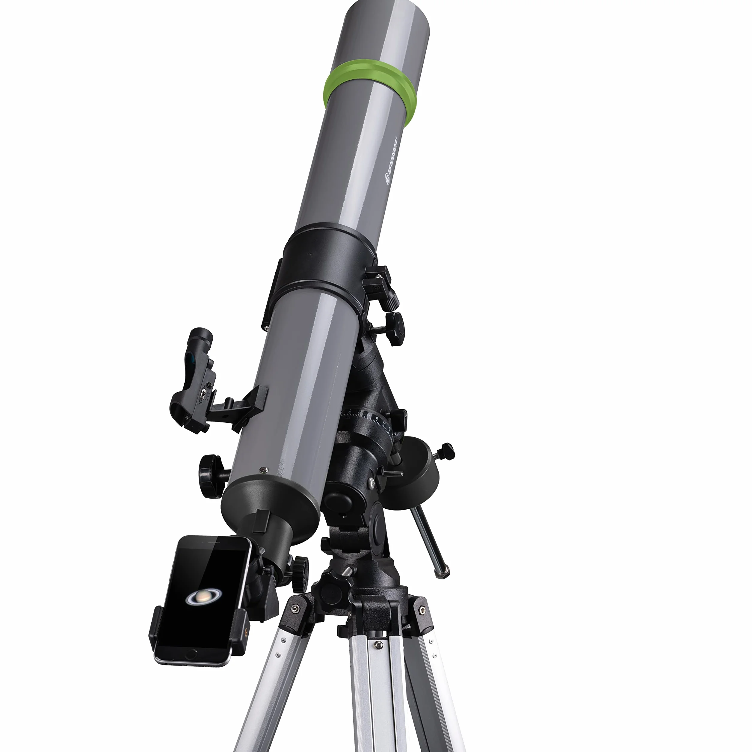 Bresser 90/900 EQ3 Teleskop Astronomiczny Czarny Szary