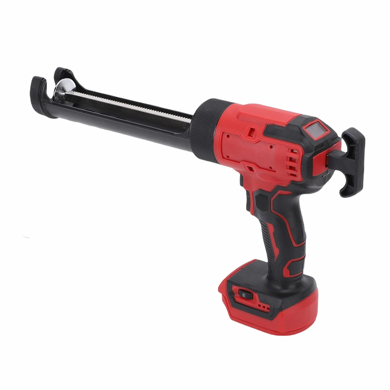 Pistolet do Uszczelniania, Akumulatorowy, Zapobiegający Kapaniu, 300 Ml, 6 Regulowanych Prędkości, Automatyczny Elektryczny Pistolet do Uszczelniania, Narzędzie Silikonu z Ulepszonym Ekranem