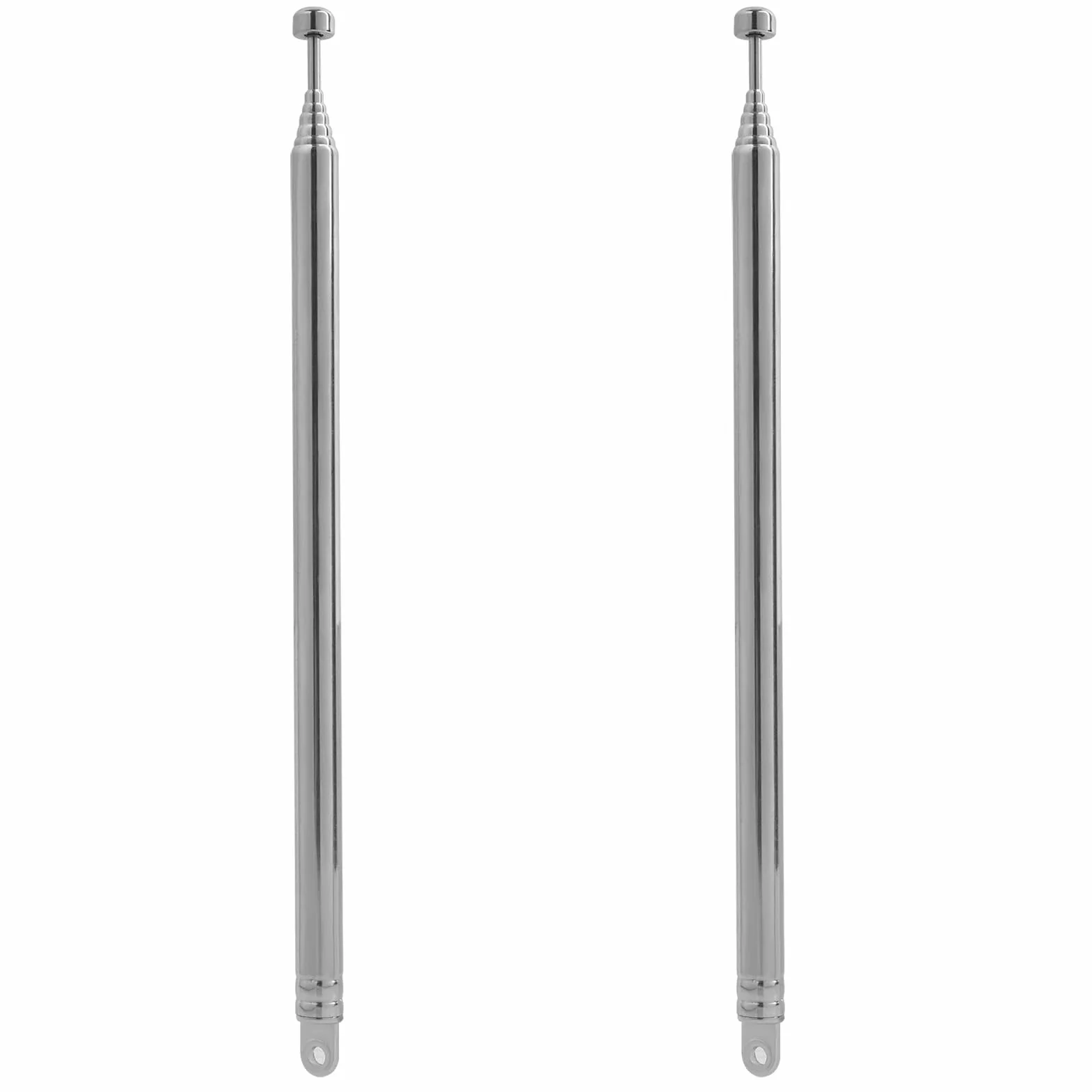 Antena radiowa FM DAB teleskopowa 74 cm 7 sekcji do HiFi audio CD 2 sztuki