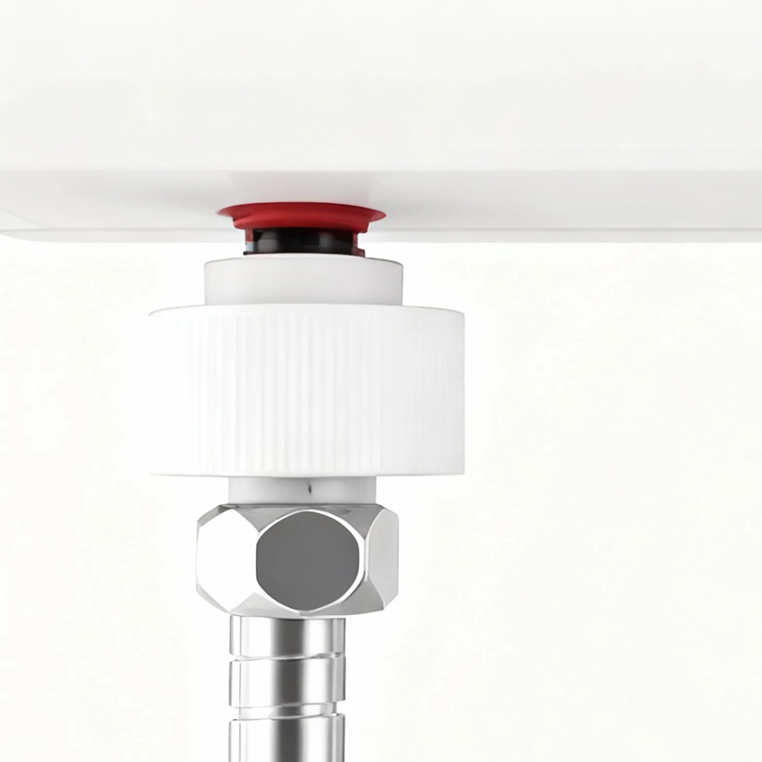 Smart Heat Shower – natychmiastowy podgrzewacz wody do łazienki | ABS / stal nierdzewna z dotykowym sterowaniem LED, konstrukcja bez zbiornika, regulowana temperatura, kompaktowy podgrzewacz do