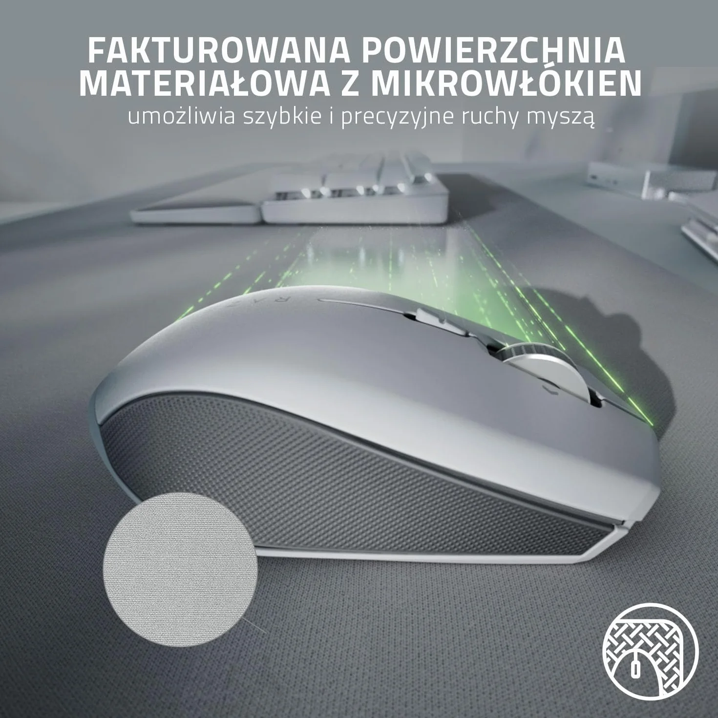 Razer Pro Glide XXL miękka podkładka pod mysz, 940 x 410 x 3 mm, antypoślizgowa