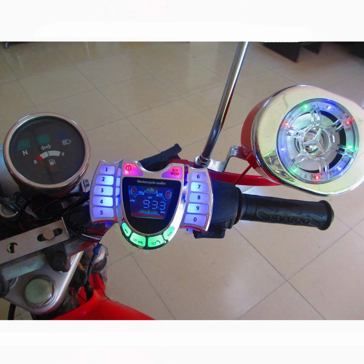 Bezprzewodowe głośniki Bluetooth MP3 FM do motocykla wodoodporne