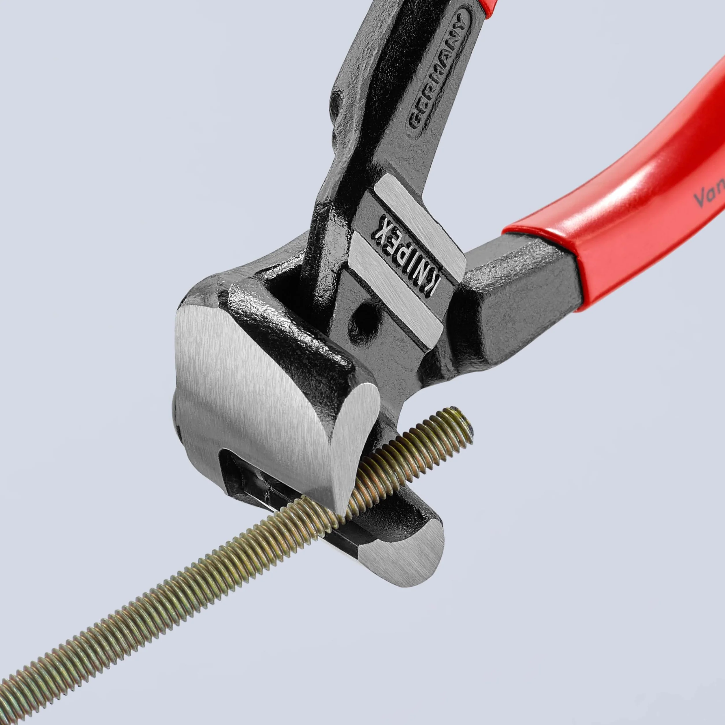 KNIPEX Szczypce tnące czołowe z wysokim przełożeniem dźwigni z tworzywa sztucznego, powlekane 200 mm, 61 01 200
