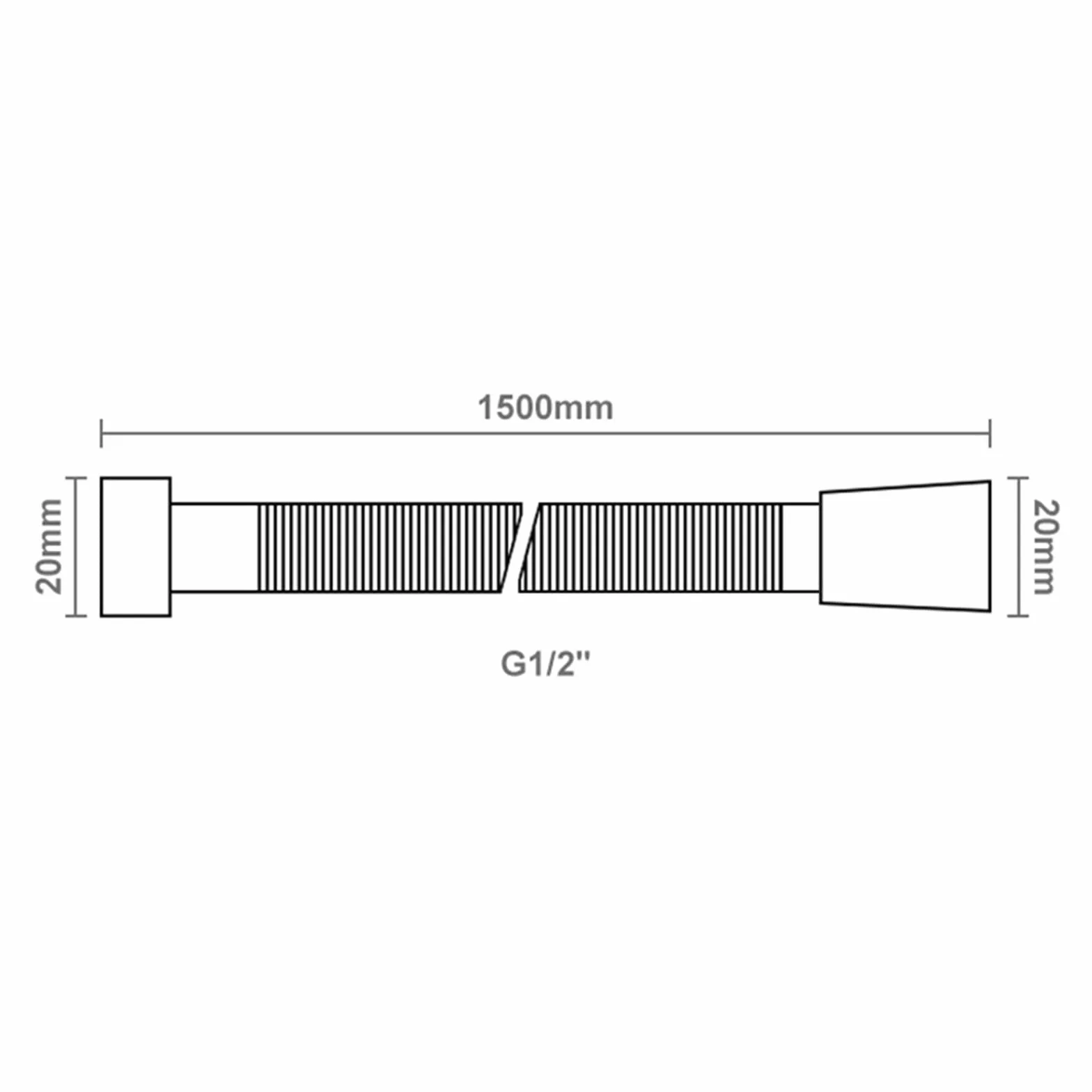 SUS304 wąż prysznicowy ze stali nierdzewnej 150 cm, wymienny wąż do ręcznej głowicy prysznicowej i elastyczny, pleciony wąż prysznicowy, odporny na rdzę, akcesoria łazienkowe
