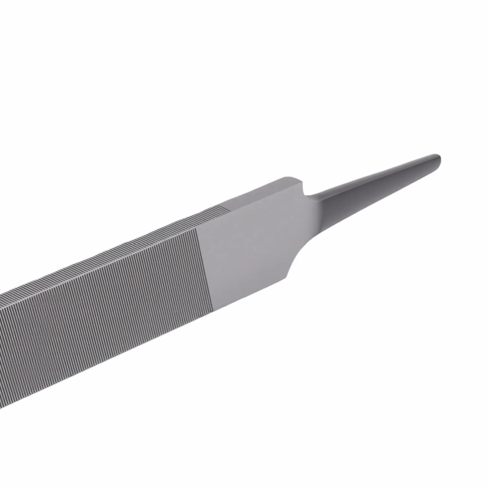 Garosa 10-calowy Płaski Pilnik z Podwójnym Nacięciem do Kształtowania Metalowego Drewna (Cienki 10PCS)