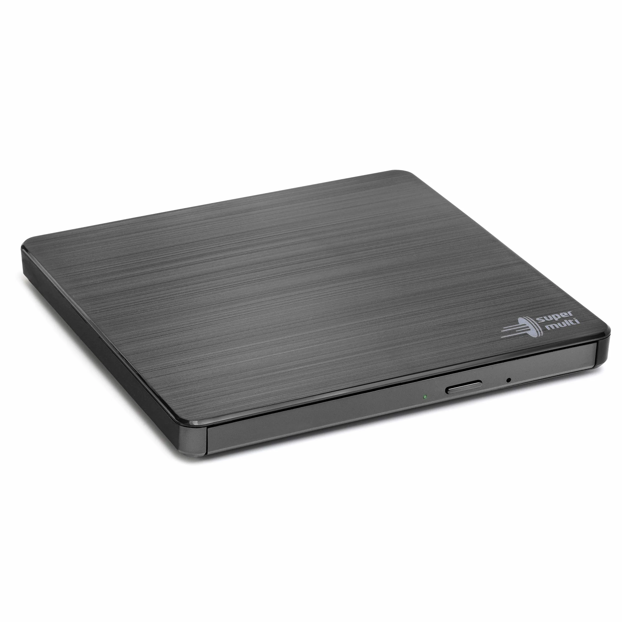 Hitachi-LG GP60 External DVD Drive Slim Portable DVD Burner USB 2.0 8x Read Write Speed Black