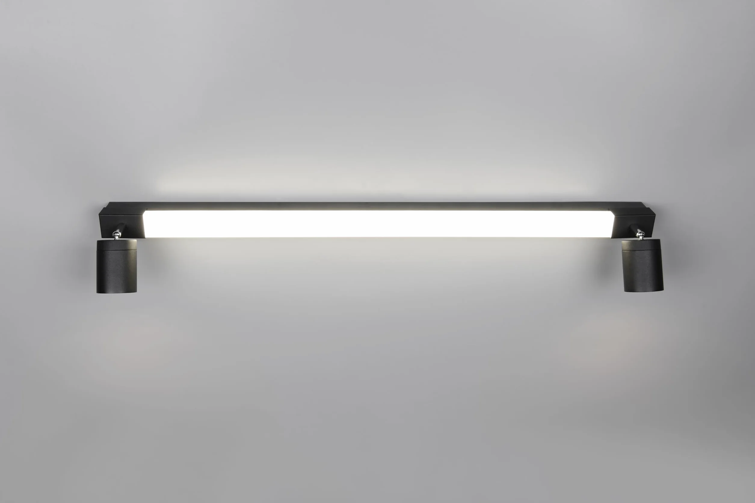 Trio Lampa łazienkowa LED Leuchten ENRICO 281479332, metal czarny matowy, 9 W LED, z wyłączeniem. 2x GU10, regulowany kolor światła